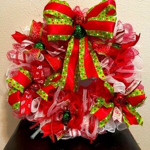 Gorgeous Christmas wreath.